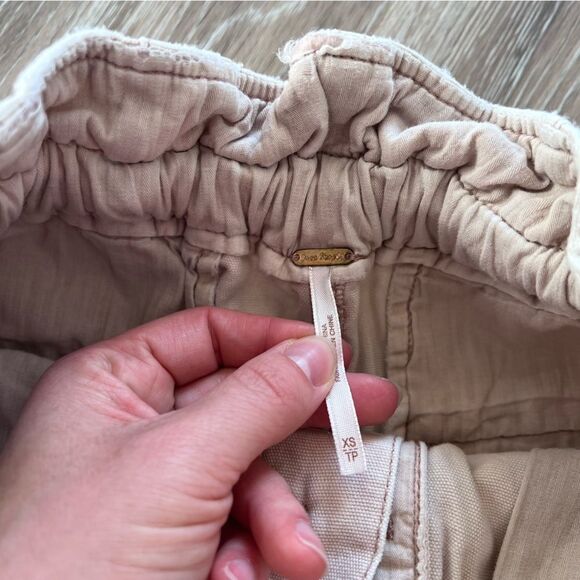 Free people margate pleated trousers women’s size xs - Picture 9 of 9